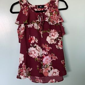 Maroon blouse (Small)